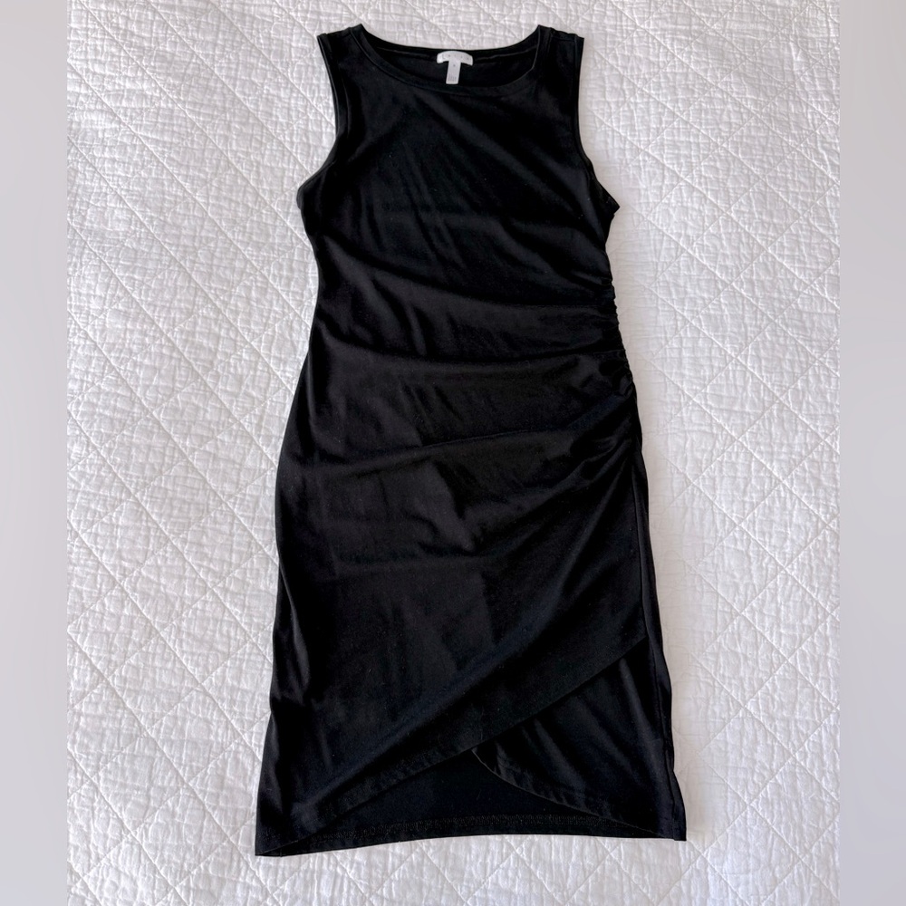 Leith Black Sleeveless Dress - Picture 3 of 10